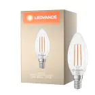 Ledvance Classic LED E14 Świeca Włókno Przezroczysty 3.8W 806lm - 827 Bardzo Ciepła Biel | Zamienne 60W
