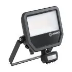 Ledvance LED Iluminacja Aluminium Czarny 41W 6000lm 100D - 840 Zimna Biel | IP65 - Czujnik Ruchu I Światła - Symetryczny