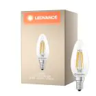 Ledvance Classic LED E14 Świeca Włókno Przezroczysty 3.4W 470lm - 840 Zimna Biel| Zamienne 40W