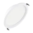 Ledvance LED Downlight Comfort Opal Aluminium Valkoinen 42W 5000lm 180D - 930-940 CCT | 265mm - Aukko 250mm - IP44 - Najlepsze Renderowanie Kolorów - Zigbee Ściemnianie 
