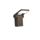 Ansell LED Światło ścienne Tempo 90D uchylny Grafit 10W 685lm - 830 Ciepła Biel | IP54