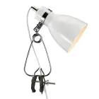 Nordlux Lampa Stołowa Cyclone Clamp Metal Valkoinen | Nadaje Się Do 1x E14