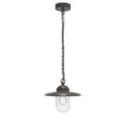 Nordlux Luxembourg Lampa Wisząca Metal i Szkło Zardzewiały | IP33 - Nadaje Się Do E27