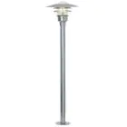 Nordlux Lønstrup 32 Lampa na postumencie Stal i Szkło Szary | 320mm - IP44 - Nadaje Się Do E27