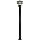 Nordlux Lønstrup 32 Lampa na postumencie Metal i Szkło Czarny | 320mm - IP44 - Nadaje Się Do E27