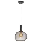 Nordlux Alton 25 Lampa Wisząca Szkło Czarny | Nadaje Się Do 1x E27