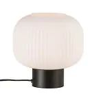 Nordlux Lampa Stołowa Milford Szkło Czarny | Nadaje Się Do 1x E27