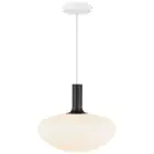 Nordlux Alton Lampa Wisząca Szkło Czarny | Nadaje Się Do E27