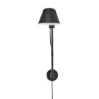 DFTP by Nordlux LED Światło Ścienne Stay Aluminium Czarny | Nadaje Się Do E27