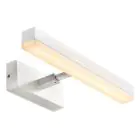 Nordlux Otis 40 Światło Ścienne Aluminium Valkoinen 14W 1300lm 930 Ciepła Biel | IP44 - Najlepsze Renderowanie Kolorów - 3Step Ściemnianie