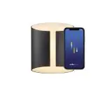 Nordlux Grip Smart LED Światło ścienne Czarny 10W 830lm 120D - 827 Bardzo Ciepła Biel | Ściemnianie – IP54