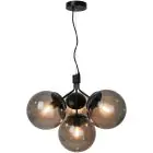 Nordlux Lampa wisząca Ivona 4x E27 Czarny - Metal | Max. 28W