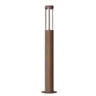 Nordlux Helix Lampa na postumencie Stal Corten Brązowy | 150mm - IP44 - Nadaje Się Do GU10