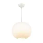 DFTP by Nordlux Navone 20 Lampa Wisząca Szkło i Metal Valkoinen | Nadaje Się Do E27