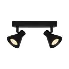 Nordlux Eik 2 Spot Metal Czarny | Nadaje Się Do 2x GU10