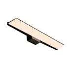 Nordlux Tinia 60 Światło Ścienne Metal Czarny - 24W 1800lm - 930-940 CCT | IP44 - Najlepsze Renderowanie Kolorów - 3-Stopniowy Ściemnianie