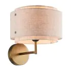 DFTP by Nordlux LED Światło Ścienne Takai Stal Nierdzewna Beige | Nadaje Się Do E27