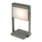 Nordlux Lampa Stołowa Saulio Aluminium Zielony 3.5W 200lm - 830 Ciepła Biel | IP44 - 3-Stopniowy Ściemnianie - Solar