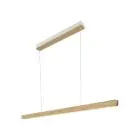 Nordlux Ilgas Lampa Wisząca Drewno Brązowy 42W 1800lm - 830 Ciepła Biel | Ściemnianie 