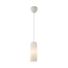 Nordlux Miella Lampa Wisząca Szkło Valkoinen | Nadaje Się Do 1x E27