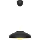 DFTP by Nordlux Latif Lampa Wisząca Metal i Szkło Czarny | 400mm - Nadaje Się Do E14