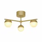 Nordlux Contina Lampa sufitowa Metal Mosiądz | Nadaje Się Do 3x G9