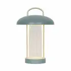 Nordlux Lampa Stołowa Mirano Metal i Szkło Zielony 3W 150lm - 830 Ciepła Biel | 3-Stopniowy Ściemnianie