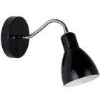 Nordlux Cyclone Światło Ścienne Metal Czarny | Nadaje Się Do E14