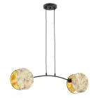 Emibig Lampa Wisząca Motif Stal Czarny | Nadaje Się Do 2x E27 - Max 15W