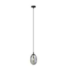 Emibig Lampa Wisząca Astral Stal Czarny | Nadaje Się Do 1x E14 - Max 10W
