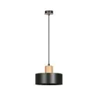 Emibig Lampa Wisząca Torin Stal Czarny | Nadaje Się Do 1x E27 - Max 15W