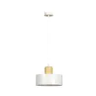 Emibig Lampa Wisząca Torin Stal Valkoinen | Nadaje Się Do 1x E27 - Max 15W