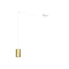 Emibig Lampa Wisząca Traker Stal Valkoinen | Nadaje Się Do 1x GU10 - Max 10W