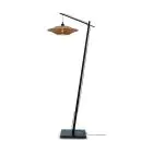 Good&Mojo Lampa podłogowa Bali Bambus Czarny | Nadaje Się Do 1x E27 