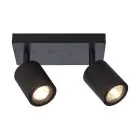 Good&Mojo Lampa sufitowa Java Bambus Czarny | Nadaje Się Do 2x GU10 