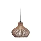 Good&Mojo Lampa Wisząca Kalahari Rattan Brązowy | Nadaje Się Do 1x E27 