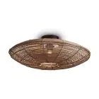 Good&Mojo Lampa sufitowa Tanami Rattan Brązowy | Nadaje Się Do 1x E27 