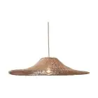 Good&Mojo Lampa Wisząca Cancun Rattan Natural L | Nadaje Się Do 1x E27 