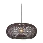 Good&Mojo Lampa Wisząca Arizona Rattan Burgundy L | Nadaje Się Do 1x E27 