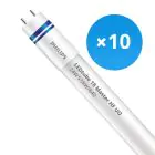 Opakowanie 10x Philips Rura LED T8 MASTER (HF) Ultra Output 24W 3700lm - 840 Zimna Biel | 150cm - Zamienne 58W
