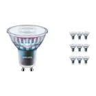 Opakowanie 10x Philips MASTER LED Spot ExpertColor GU10 PAR16 3.9W 265lm 25D - 927 Bardzo Ciepła Biel | Najlepsze renderowanie kolorów - Ściemnianie - Zamienne 35W