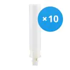 Opakowanie 10x Ledvance Dulux-D LED 9W - 830 Ciepła Biel | 2-Piny - Zamienne 26W