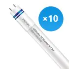 Opakowanie 10x Philips Rura LED T8 MASTER (HF) High Output 8W 1000lm - 830 Ciepła Biel | 60cm - Zamienne 18W