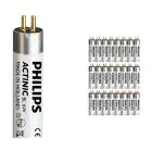 Opakowanie 25x Philips MASTER Actinic BL T5 Short 6W - Ultrafioletowy | 21cm