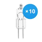 Opakowanie 10x Osram Halogenowy G4 Capsule Halostar 10 W 