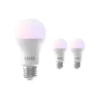 Opakowanie 3x Calex Smart Tuya Wifi E27 Gruszka 8.5W 806lm - 822-840 Przestrajalny Valkoinen | RGBW - Ściemnianie - Zamienne 60W