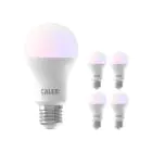 Opakowanie 5x Calex Smart Tuya Wifi E27 Gruszka 8.5W 806lm - 822-840 Przestrajalny Valkoinen | RGBW - Ściemnianie - Zamienne 60W