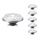 Opakowanie 6x Philips MASTER LED Spot G53 AR111 10.8W 600lm 40D - 927 Bardzo Ciepła Biel | Najlepsze renderowanie kolorów - Ściemnianie - Zamienne 50W