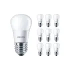 Opakowanie 10x Philips Corepro LED Lustre E27 Piłka Matowy 5W 470lm - 827 Bardzo Ciepła Biel | Zamienne 40W