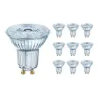 Opakowanie 10x Ledvance Performance LED Spot Reflektor GU10 PAR16 4.5W 350lm 36D - 940 Zimna Biel | Najlepsze renderowanie kolorów - Ściemnianie - Zamienne 50W
